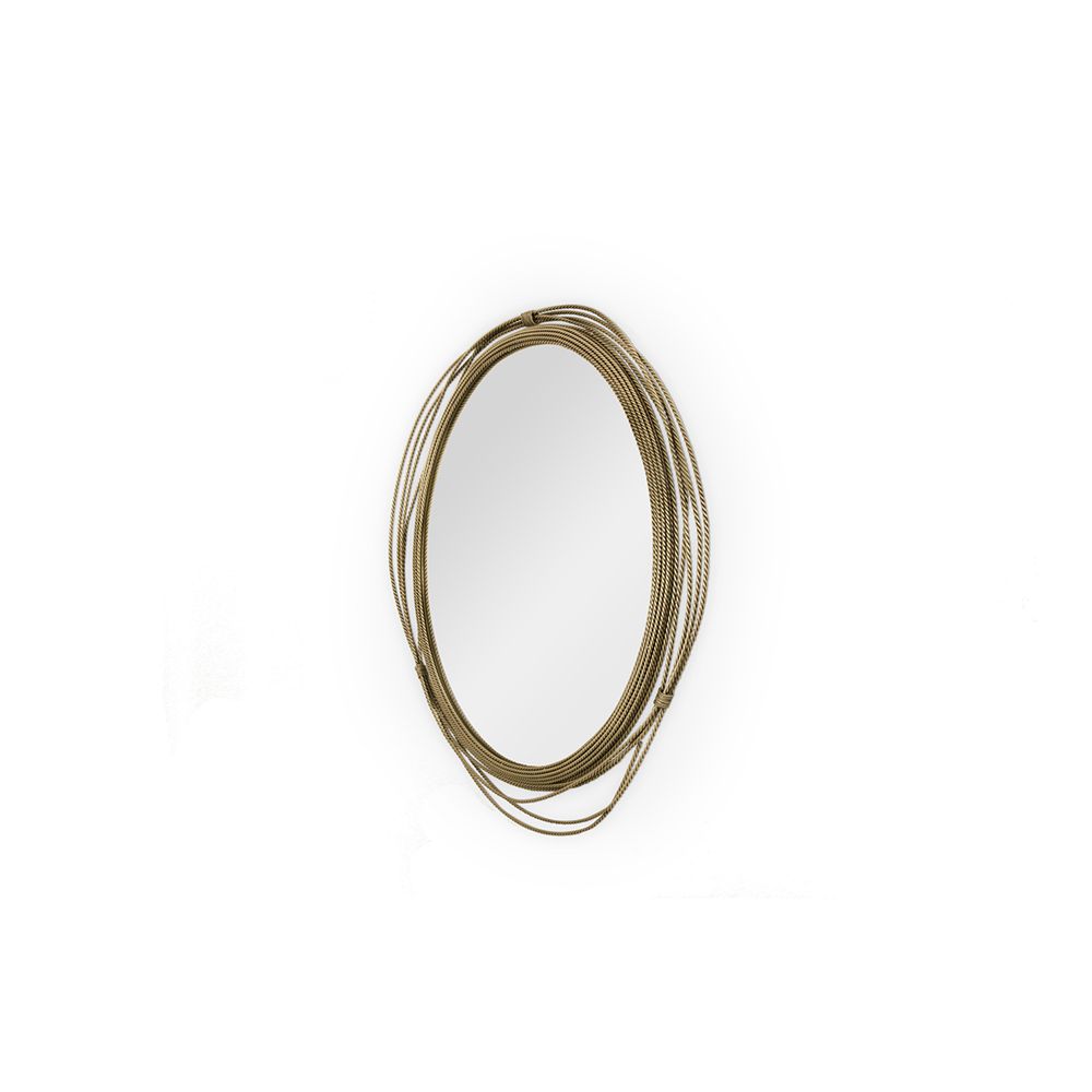 Aménagements pour bureau - Kayan Round Mirror - COVET HOUSE