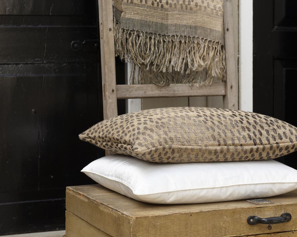 Coussins - Housse de coussin Jaguar en lin et soie - ML FABRICS