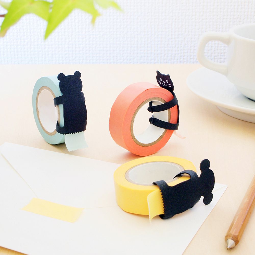 Stationery - Animal Hug washi tape dispenser - SUGAI WORLD