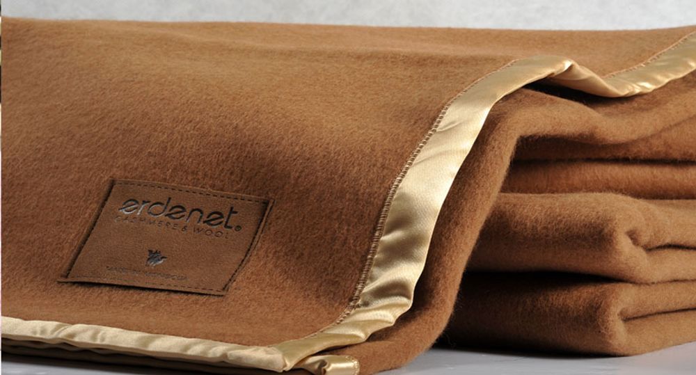 Plaids - Couverture chameau - ERDENET CASHMERE