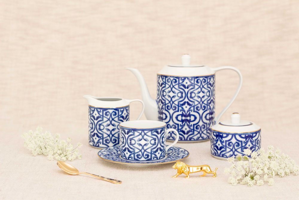 Couverts & ustensiles de cuisine - Blue Legacy assiette en porcelaine - PORCEL