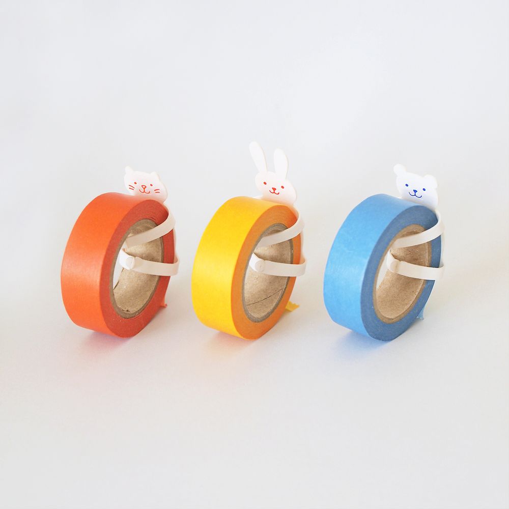 Stationery - Animal Hug washi tape dispenser - SUGAI WORLD