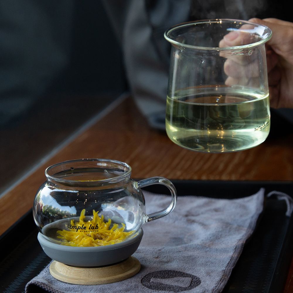 Tea and coffee accessories - AIRO Tea Set. Easy to brew air-lock | magical infusion - SIMPLE LAB EXPERIENCE