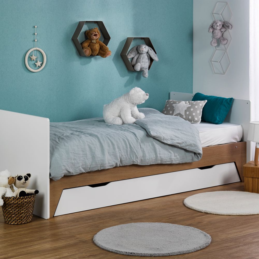 Mobilier bébé - LIT BEBE COMBINE ECRIN - SOFAMO