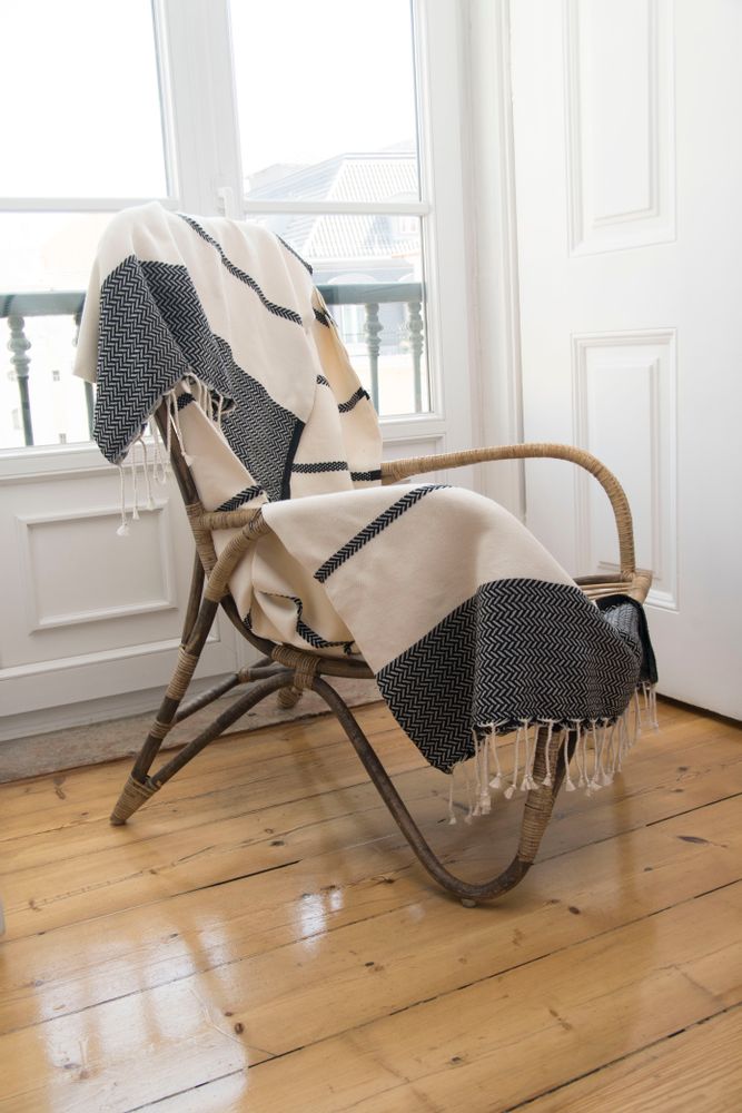 Objets de décoration - Jeté XXL Jacquard Oslo - FEBRONIE