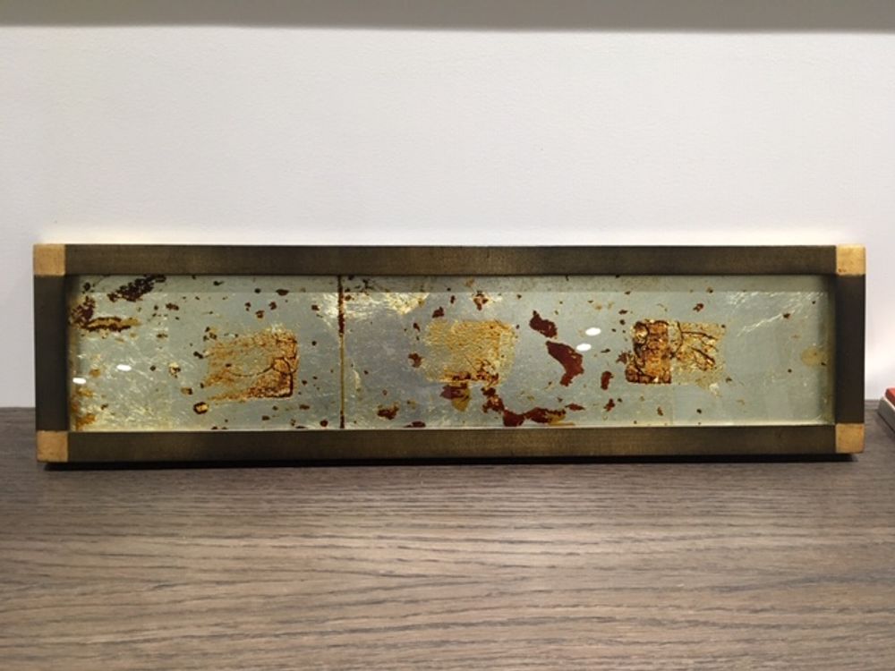 Other wall decoration - Glass panel coated with urushi lacquer - RHUS