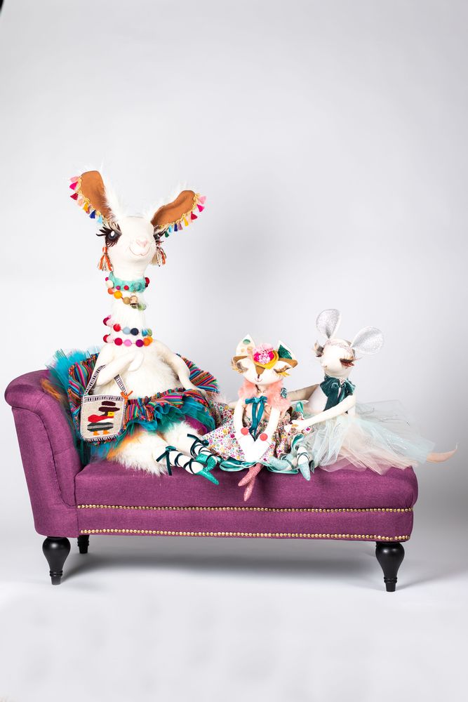 Objets déco enfant - "Senorita LLama" - MINTS AND MILLS