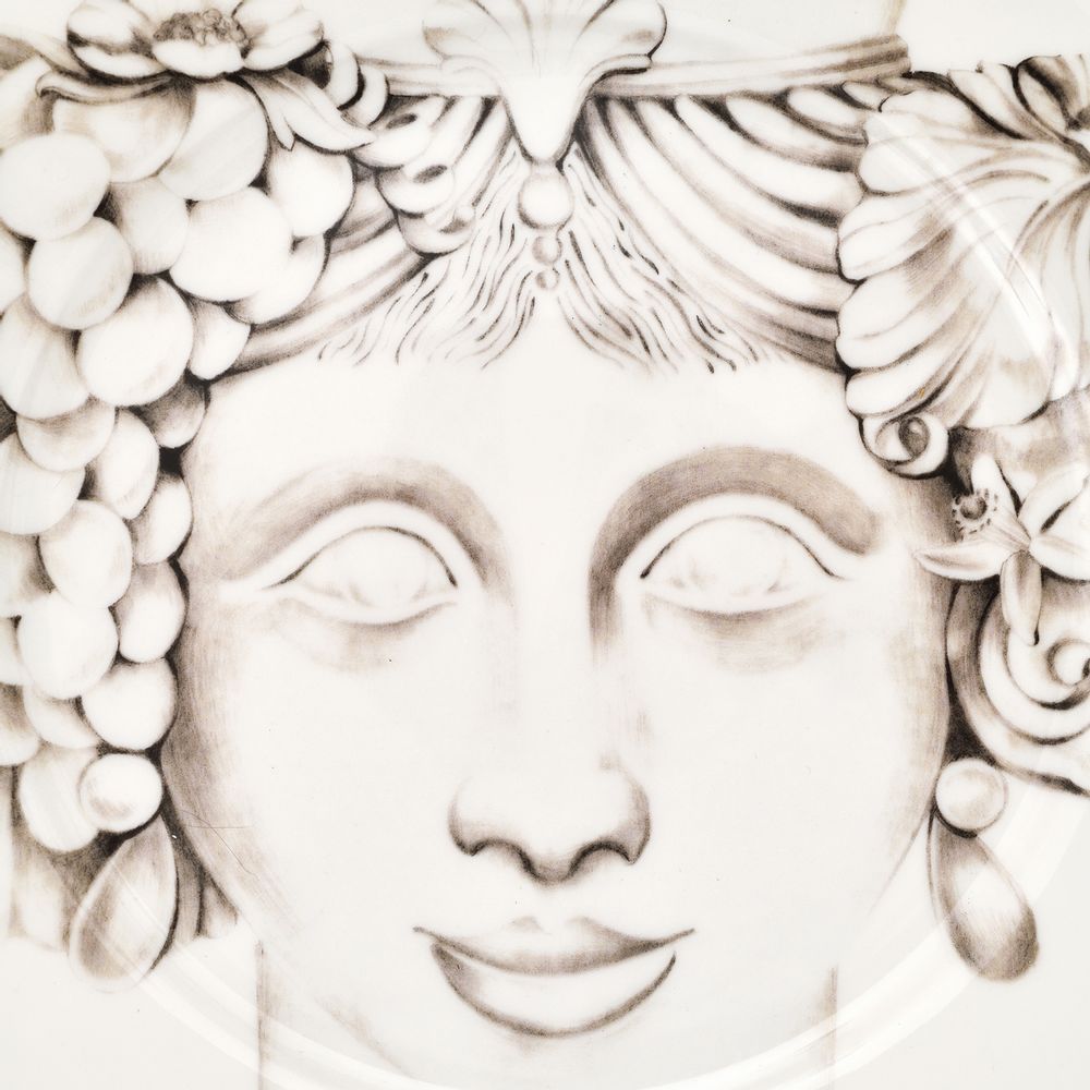Ceramic - Teste di Moro_Plates - FRANCESCA COLOMBO