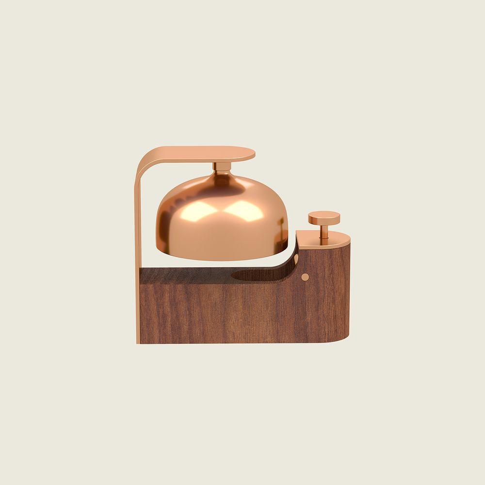 Objets design - a1805 - Bell Collection - QURZ INC.