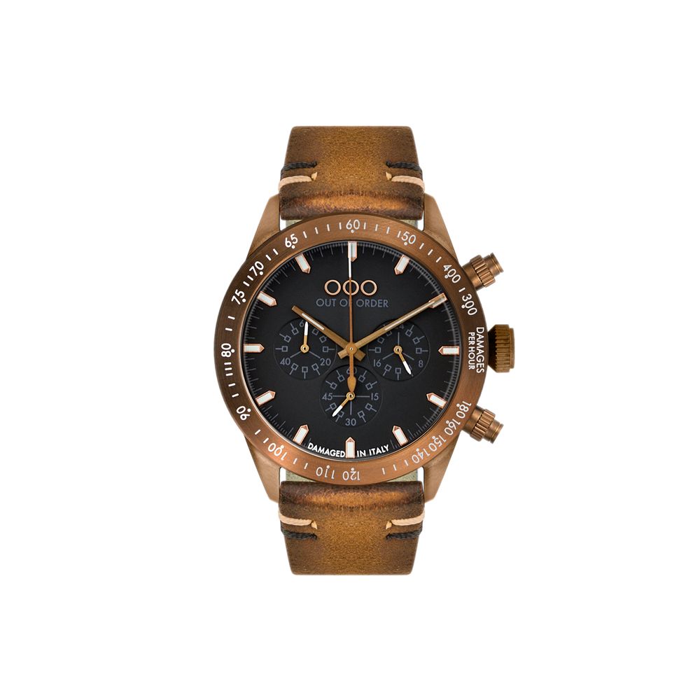 Watchmaking - Vegan Chrono Bronzo watch - OUT OF ORDER