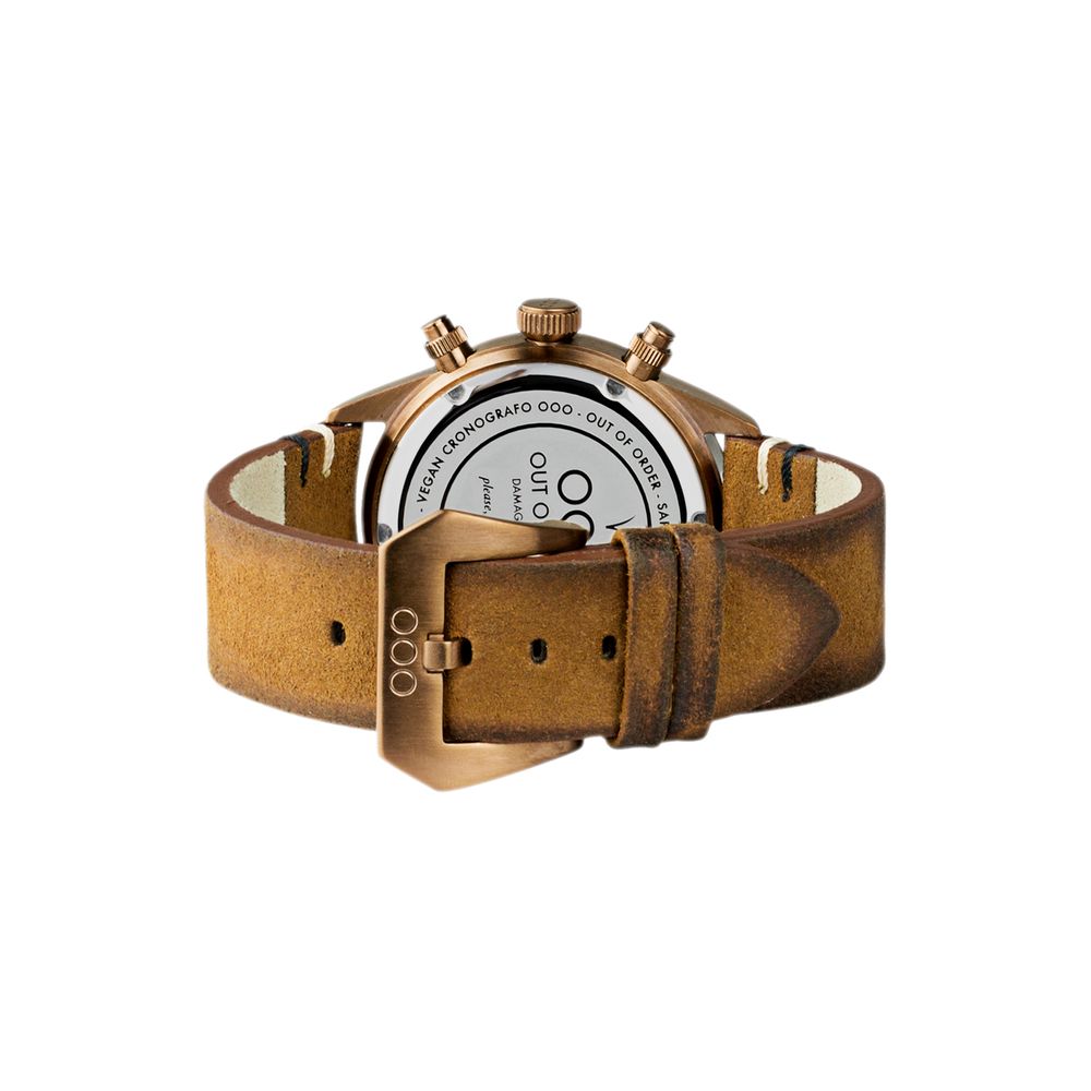Watchmaking - Vegan Chrono Bronzo watch - OUT OF ORDER