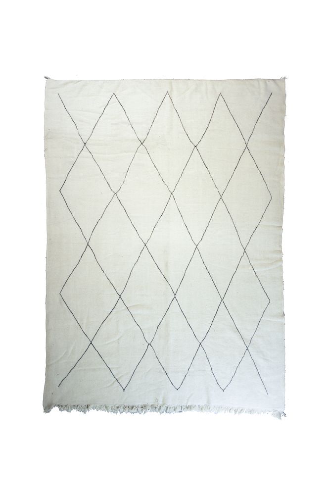Other caperts - TAA1345BE Berber Rug Beni Ourain - 385x320 cm - 151.5745X125.984 in - AFOLKI BERBER RUGS