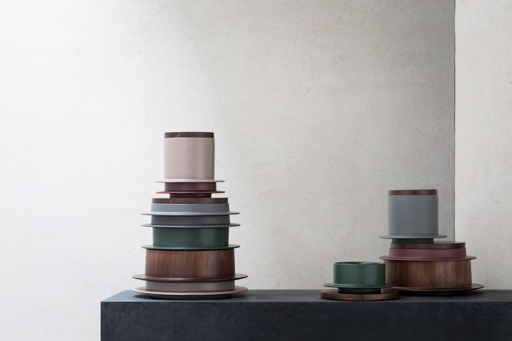 Platter and bowls - dishes to dishes by glenn sestig - VALERIE OBJECTS