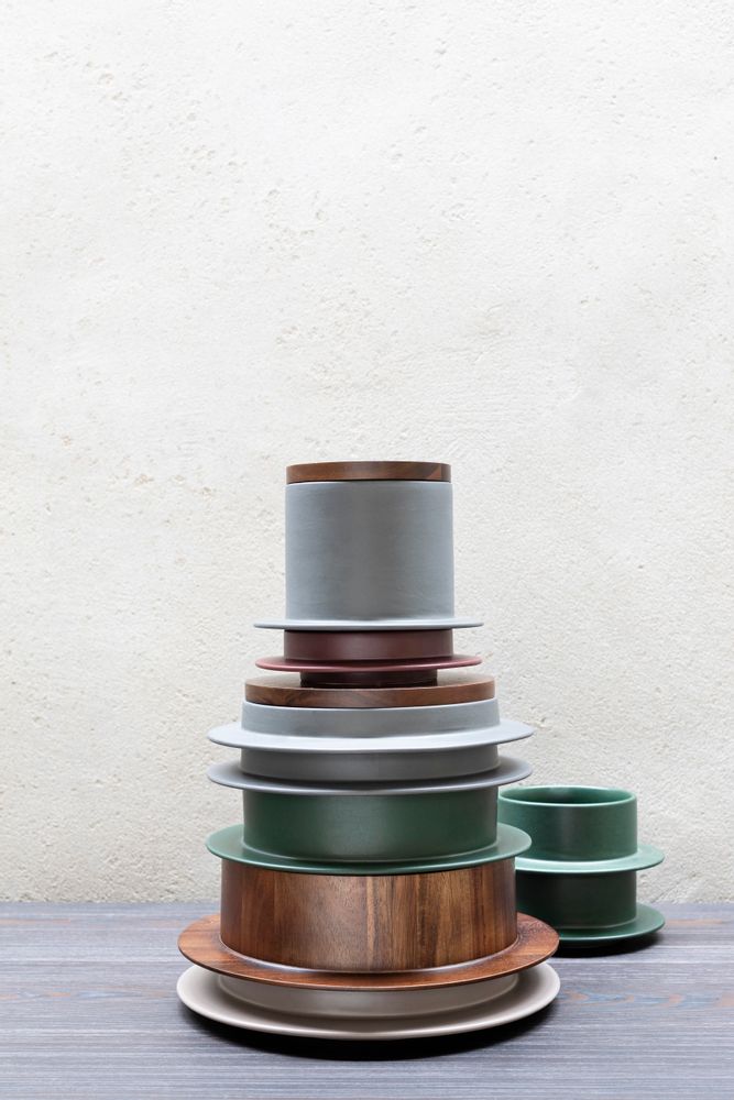Platter and bowls - dishes to dishes by glenn sestig - VALERIE OBJECTS