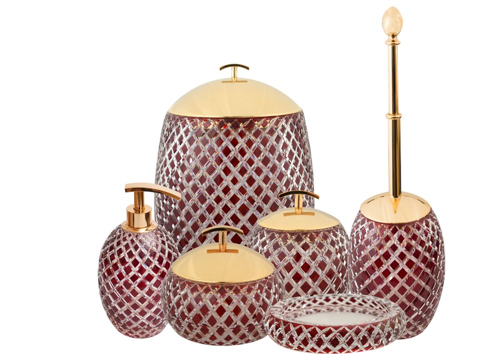 Soap dishes - DIAMOND CRYSTAL COLLECTION - ZODIAC LONDON