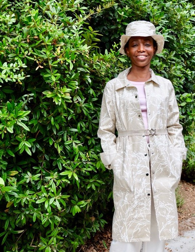 Apparel - Twig raincoat & bob - PETALSTREAM