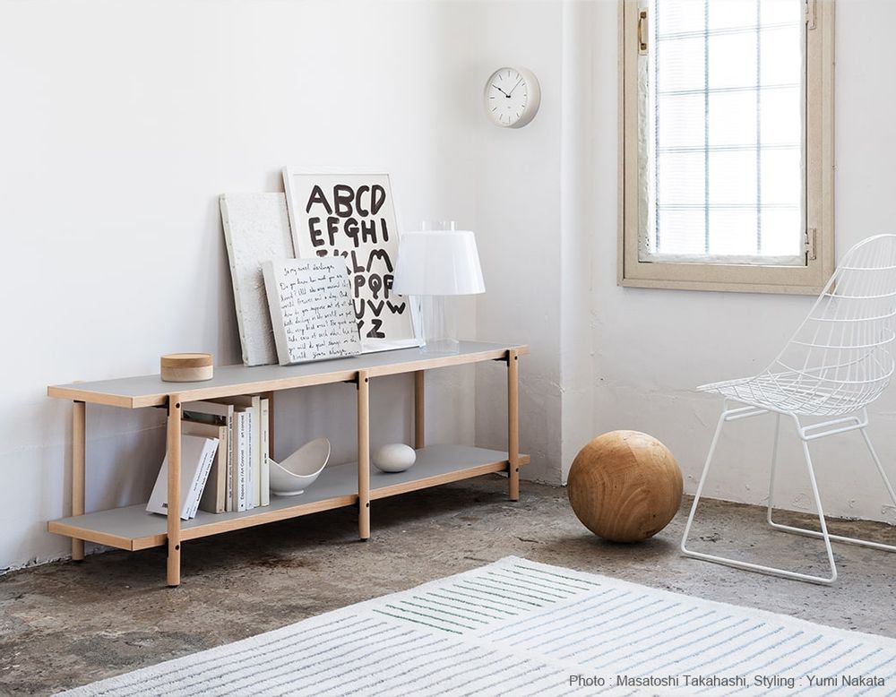 Shelves - LOG Shelve - Matt Wooden - METROCS
