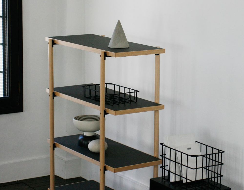 Shelves - LOG Shelve - Matt Wooden - METROCS