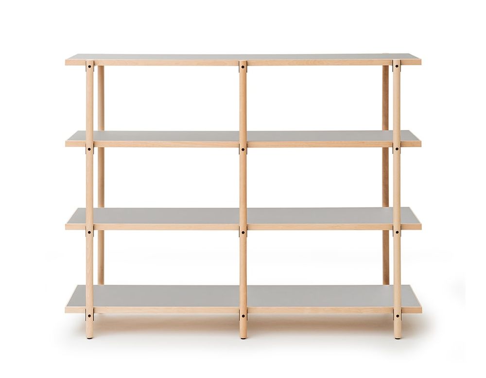 Shelves - LOG Shelve - Matt Wooden - METROCS