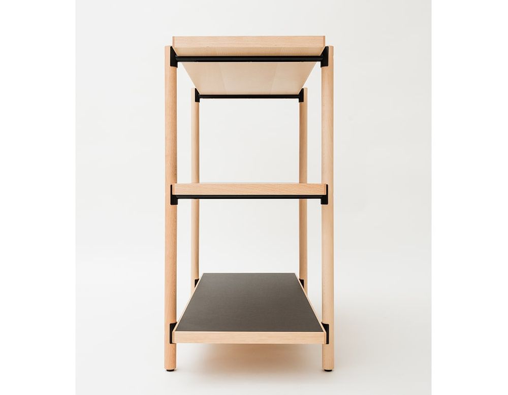 Shelves - LOG Shelve - Matt Wooden - METROCS