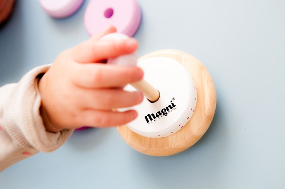 Jouets enfants - Tour empilable pingouin Magni - MAGNI APS