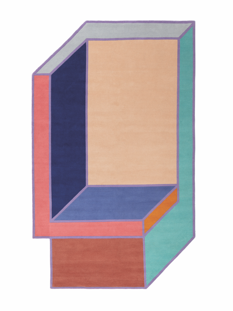 Design carpets - Visioni B "Electric" color combination - CC-TAPIS