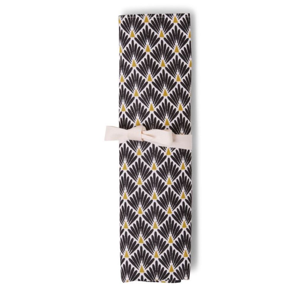 Couverts & ustensiles de cuisine - Pochette cousue main en France et couverts naturels en bambou ou bois de cocotier - PANDA PAILLES