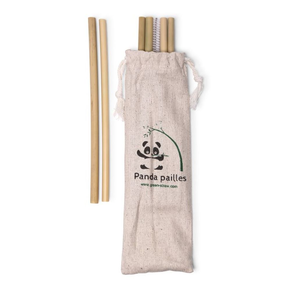 Kitchen utensils - Bamboo straws - Panda Pailles - PANDA PAILLES