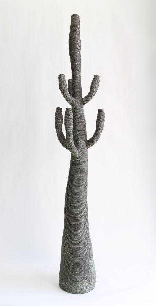 Sculptures, statuettes et miniatures - Sculpture Grand Cactus Vert - ATELIERNOVO