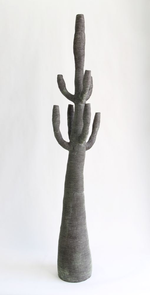 Sculptures, statuettes et miniatures - Sculpture Grand Cactus Vert - ATELIERNOVO