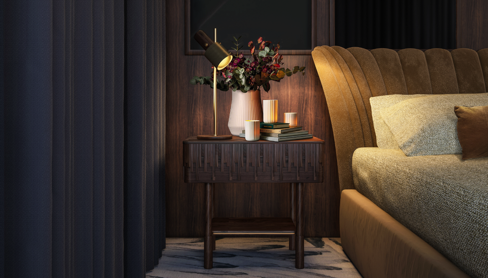 Tables de nuit - Campbell Nightstand - WOOD TAILORS CLUB