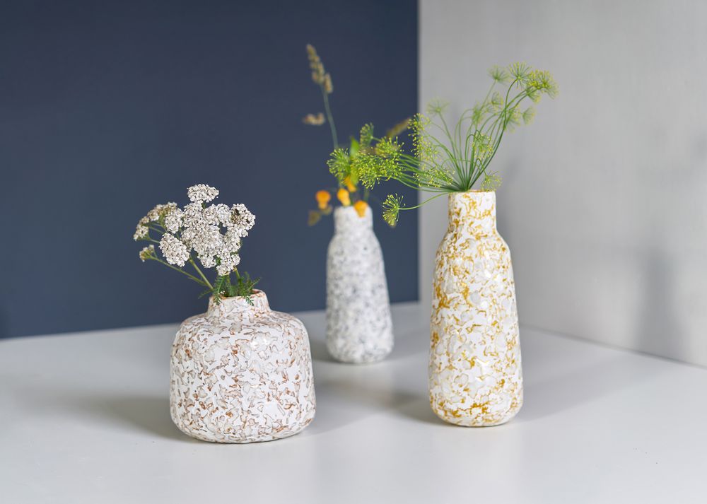 Vases - Vases à pulpe et pots de fleurs Capiz - KINTA