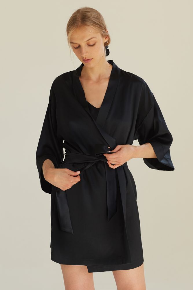 Loungewear - Mulberry Silk Robes - BY DARIIA DAY
