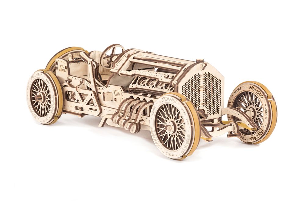 Design objects - Model Ugears - U-9 Grand Prix Car - UGEARS