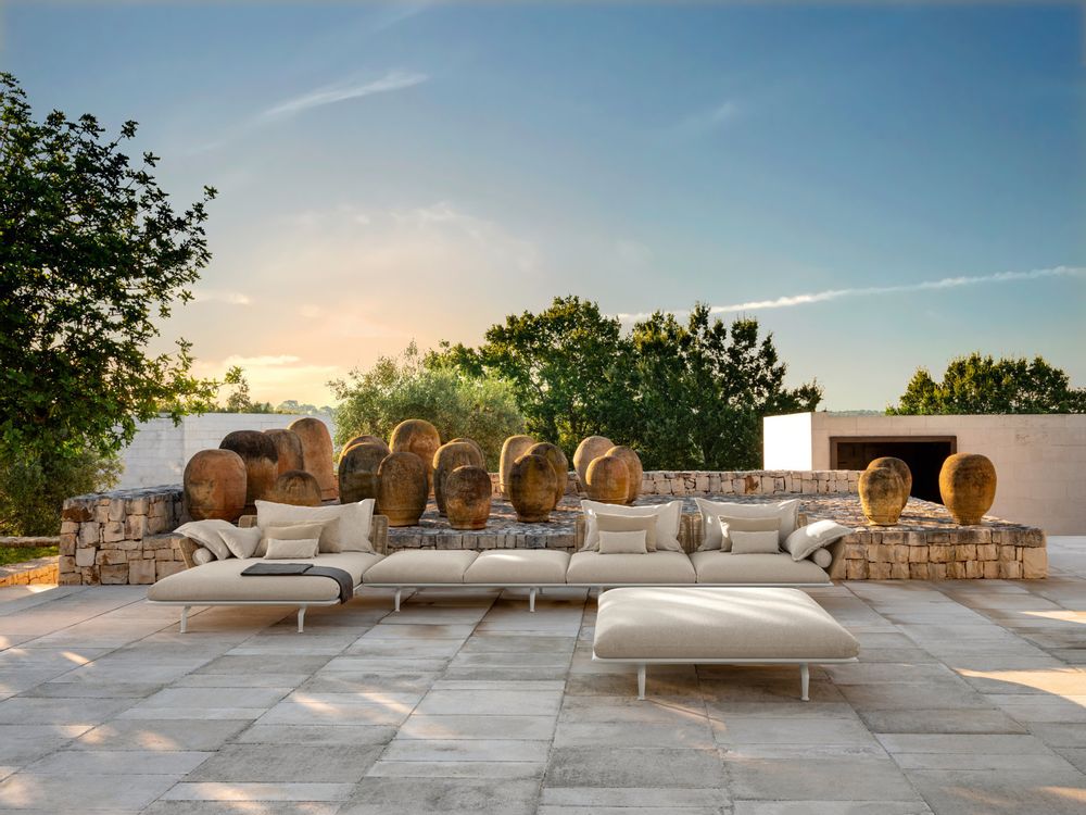 Lawn sofas - Cruise Alu collection - TALENTI SPA