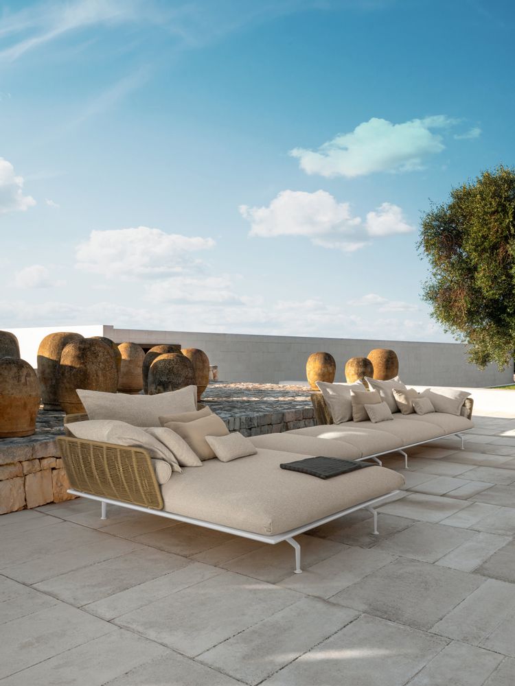 Lawn sofas - Cruise Alu collection - TALENTI SPA