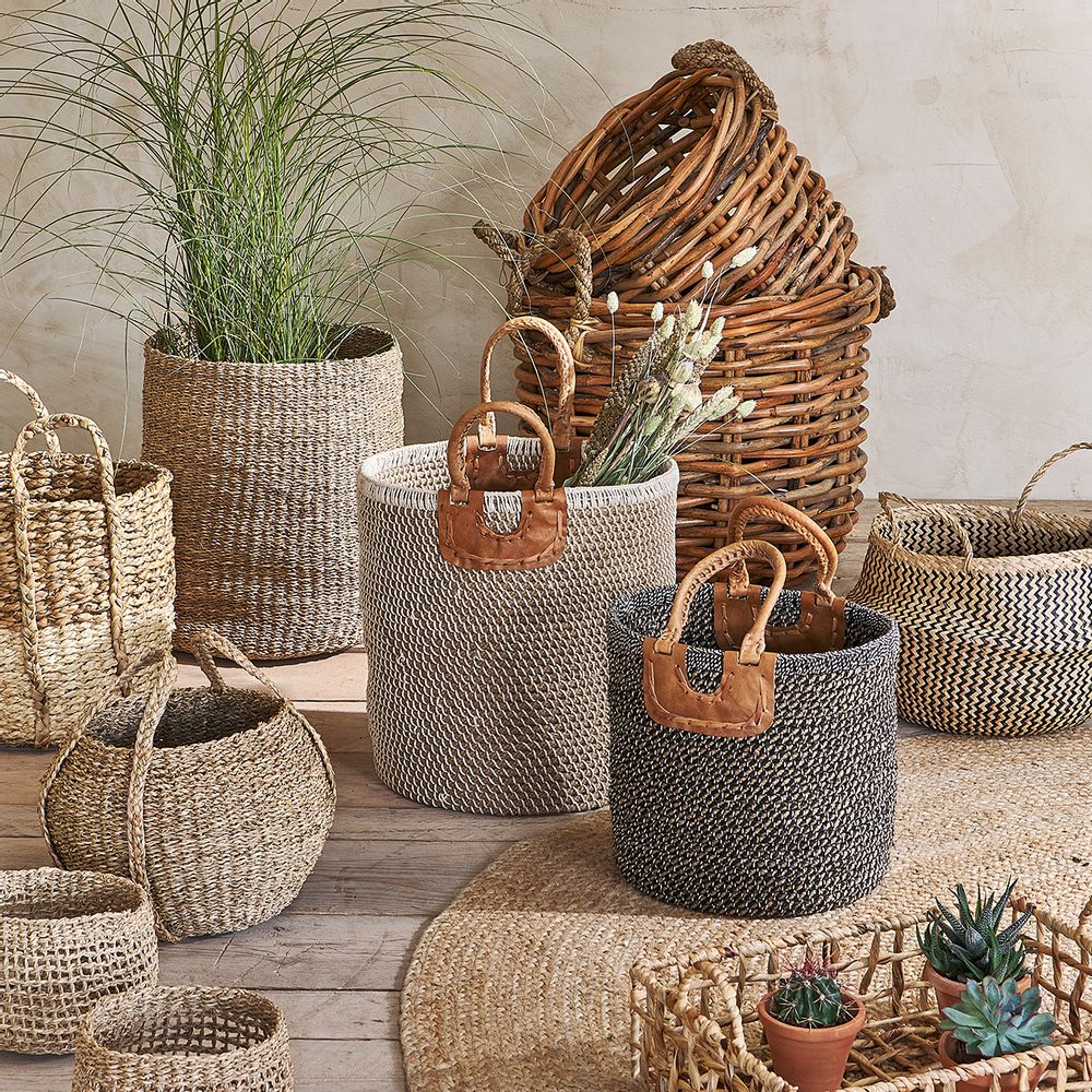 Pièces uniques - Paniers tissés à la main - NKUKU