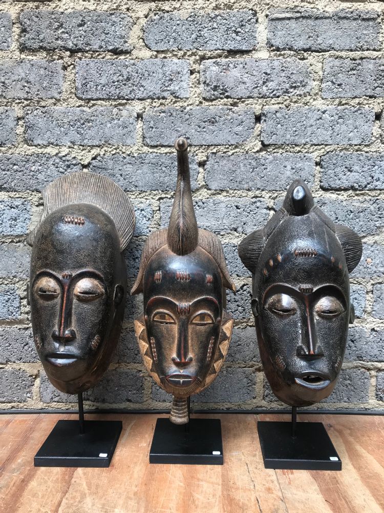 Objets de décoration - Masque Baoulé - AFRICAN GALLERY