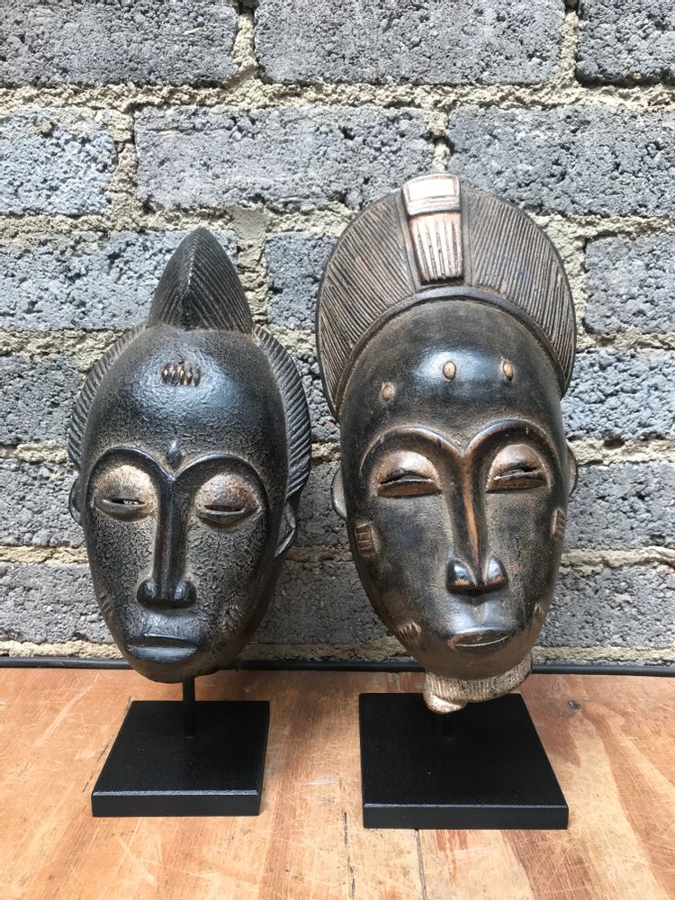 Objets de décoration - Masque Baoulé - AFRICAN GALLERY