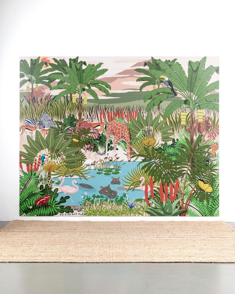 Ensembles muraux - mosaïque murale 20 pièces - YOUNG EMPIRE