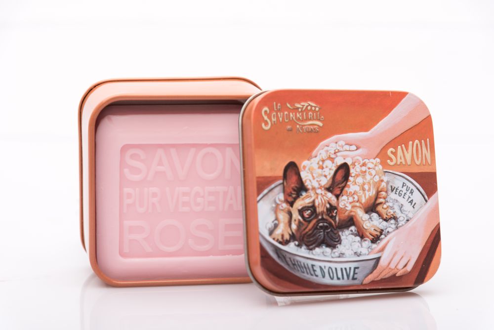 Gifts - SOAP METAL BOX 3,5OZ - SAVONNERIE DE NYONS