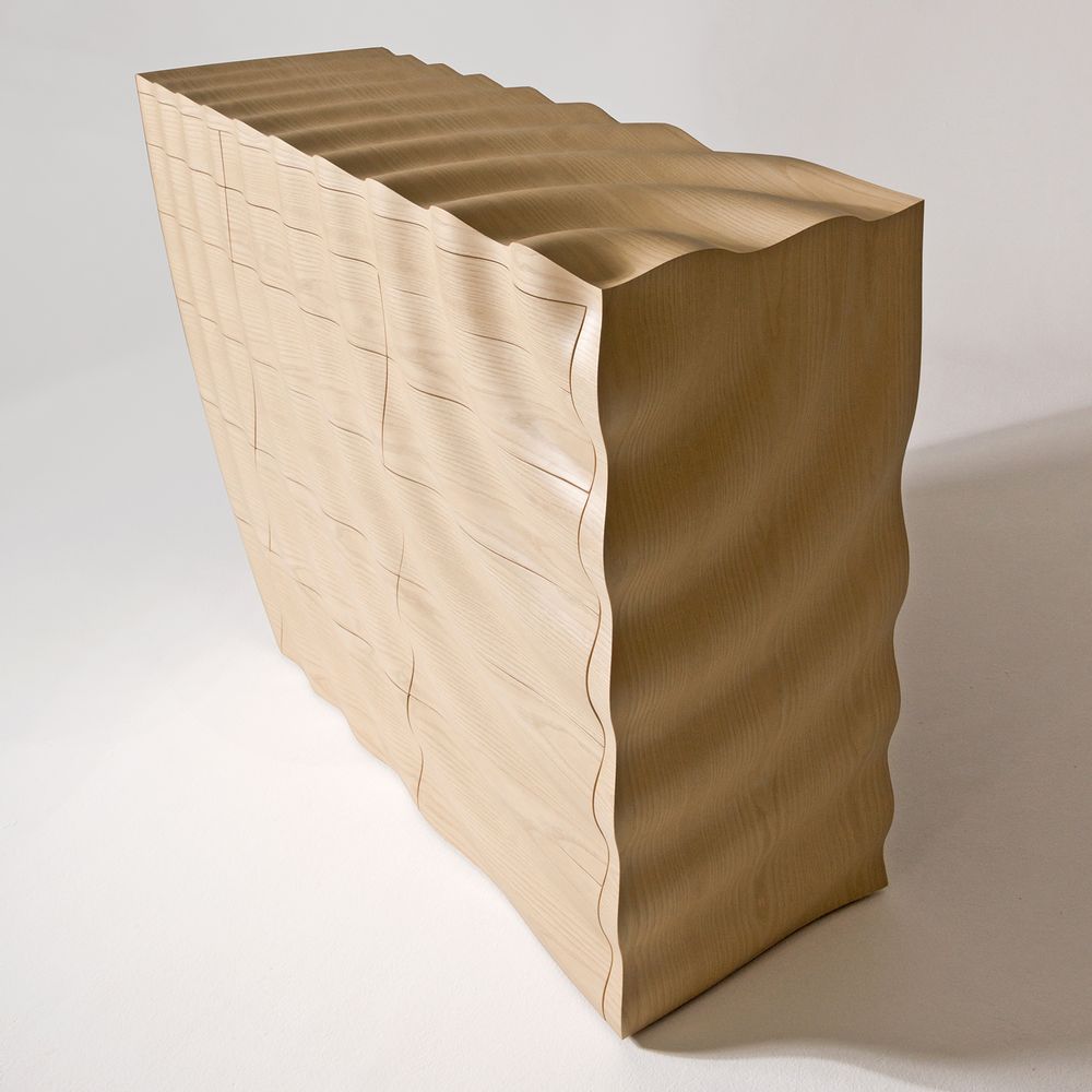 Commodes - Commode ondulée - EDWARD JOHNSON FURNITURE