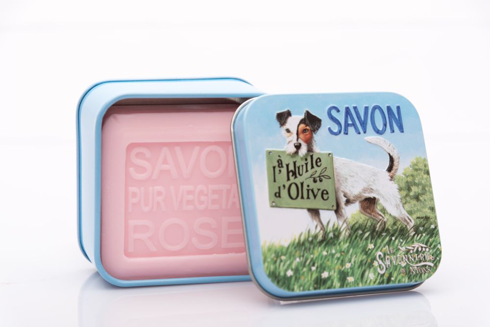 Gifts - SOAP METAL BOX 3,5OZ - SAVONNERIE DE NYONS
