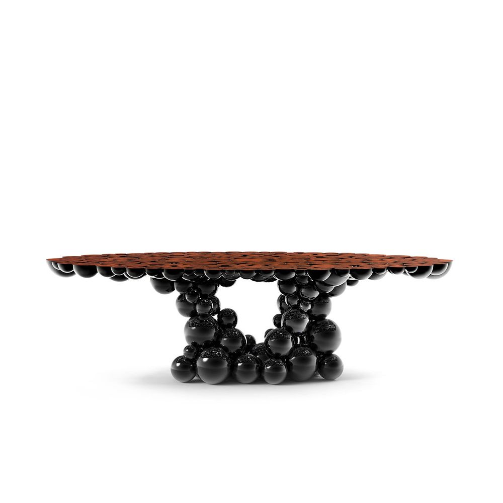Tables Salle à Manger - Newton Black Walnut Dining Table - COVET HOUSE