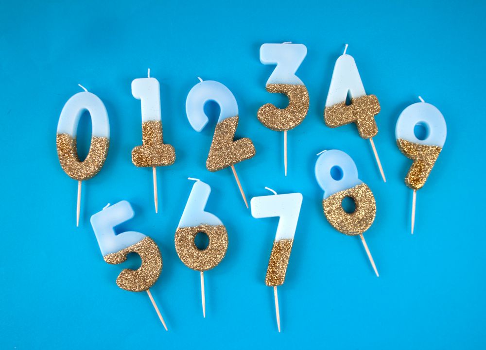 Birthdays - Candles  - TALKING TABLES