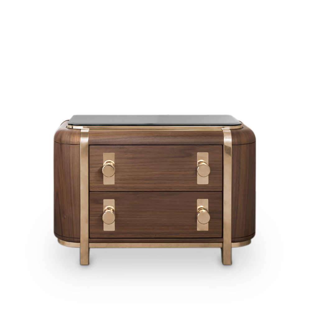 Night tables - Kahn | Nightstand - ESSENTIAL HOME