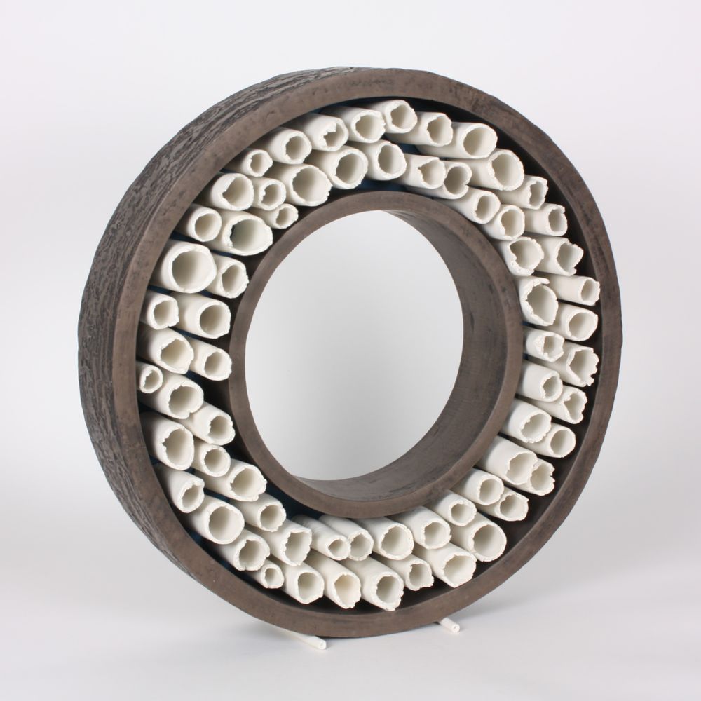 Sculptures, statuettes and miniatures - Open Ring Blue Sculpture - ATELIERNOVO