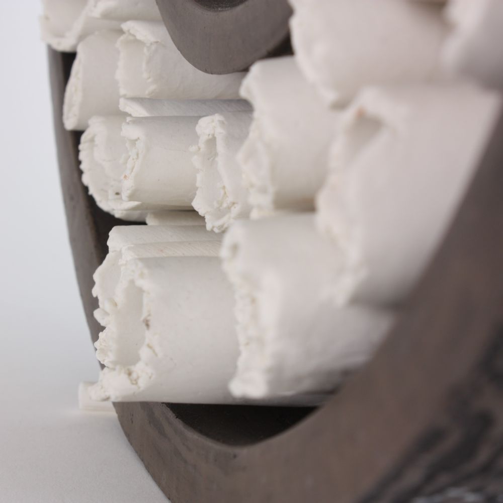 Sculptures, statuettes and miniatures - Open Ring Blue Sculpture - ATELIERNOVO