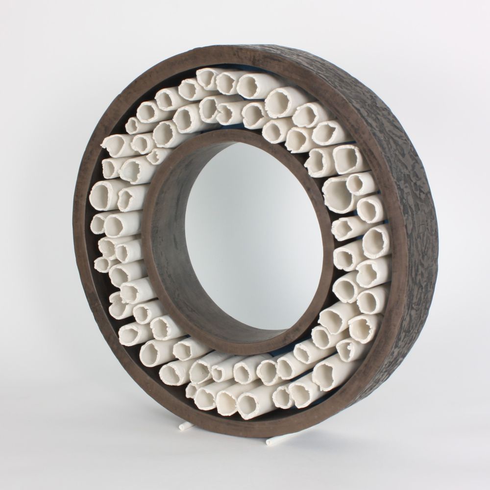 Sculptures, statuettes and miniatures - Open Ring Blue Sculpture - ATELIERNOVO