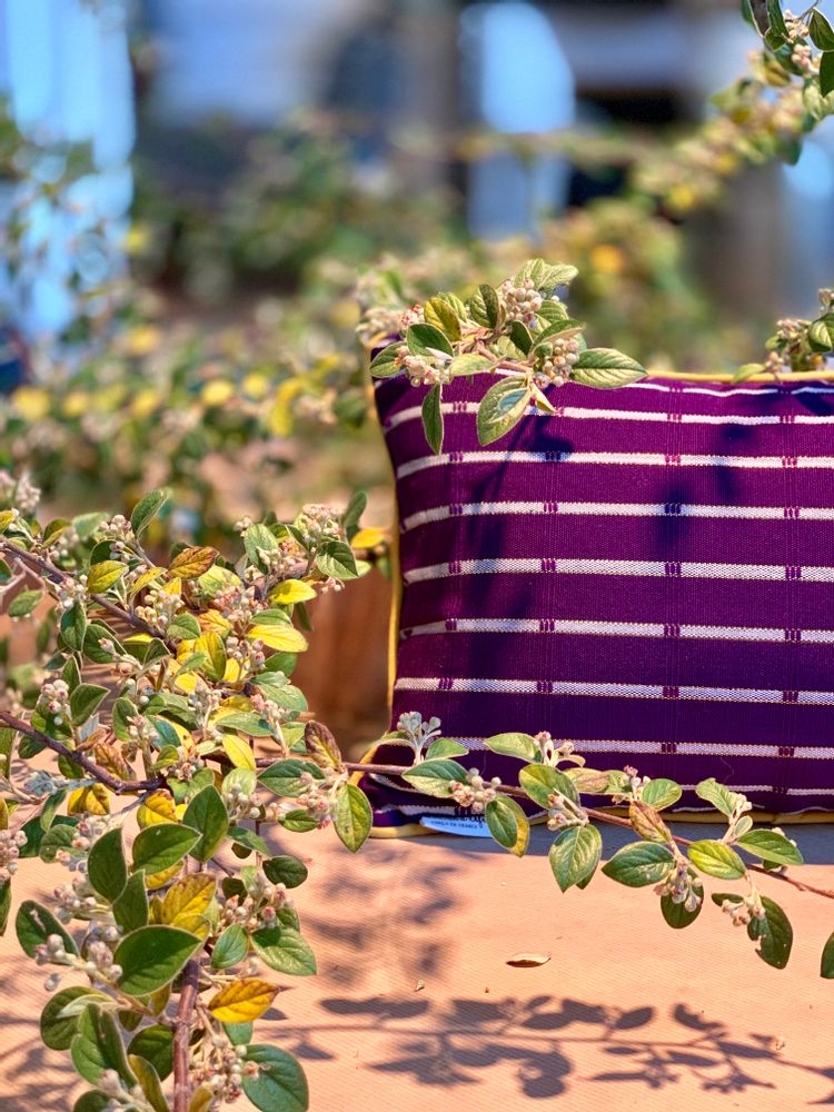 Fabric cushions - Woven cushions in Benin - COUSSIN D'AFRIQUE